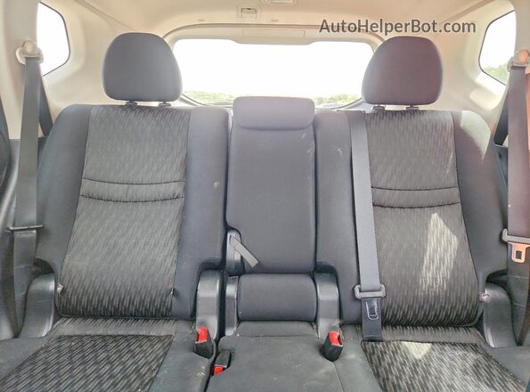 5N1AT2MT2HC883701 2017 NISSAN ROGUE Charcoal Вид задніх сидінь
