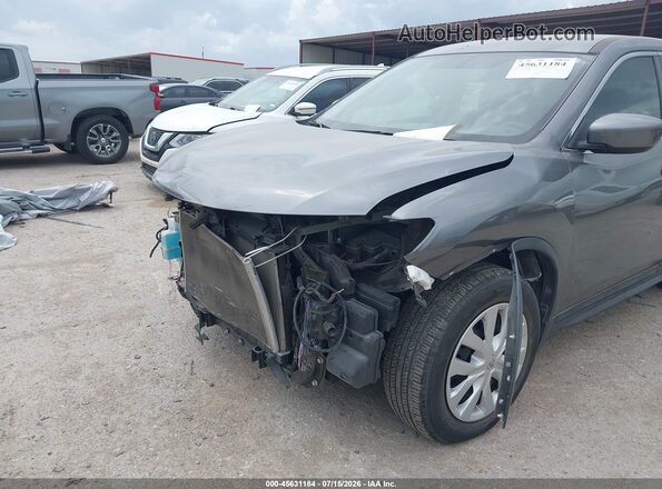5N1AT2MT2JC716244 2018 NISSAN ROGUE Gray წინა ხედი