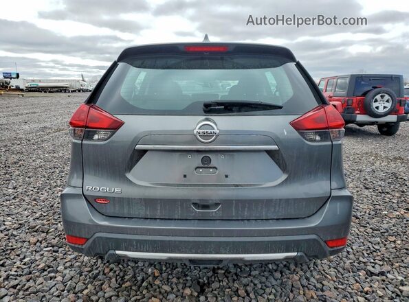 5N1AT2MT2JC726126 2018 NISSAN ROGUE Gray უკანა ხედი