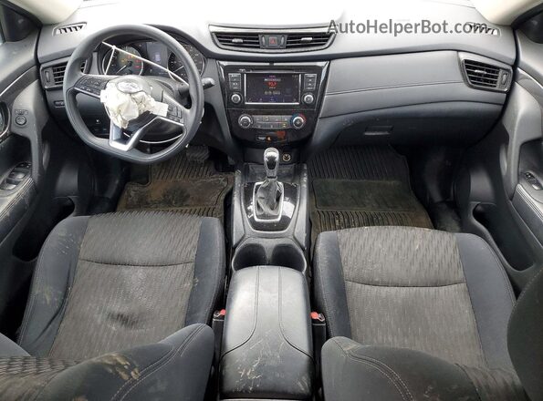5N1AT2MT2JC726126 2018 NISSAN ROGUE Gray წინა პანელის ხედი