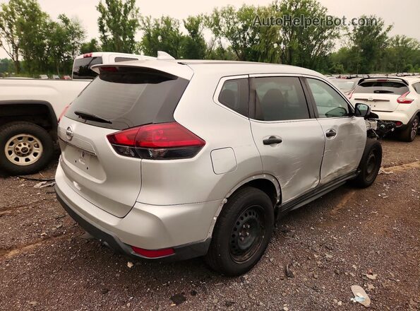 5N1AT2MT2JC730922 2018 NISSAN ROGUE Silver Trasero derecho