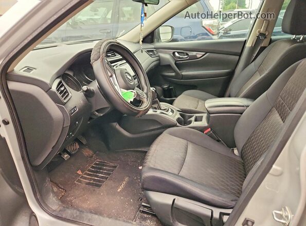 5N1AT2MT2JC730922 2018 NISSAN ROGUE Silver Vista interior delantera