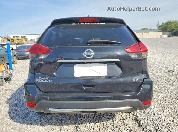5N1AT2MT2JC800709 2018 NISSAN ROGUE Black Հետևի տեսք