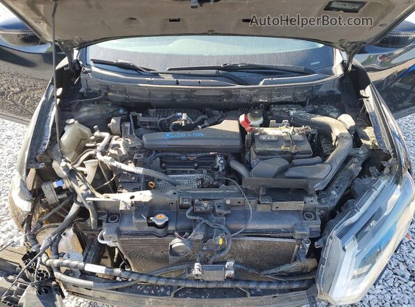 5N1AT2MT2JC800709 2018 NISSAN ROGUE Black Շարժիչի բաժամունքի տեսք