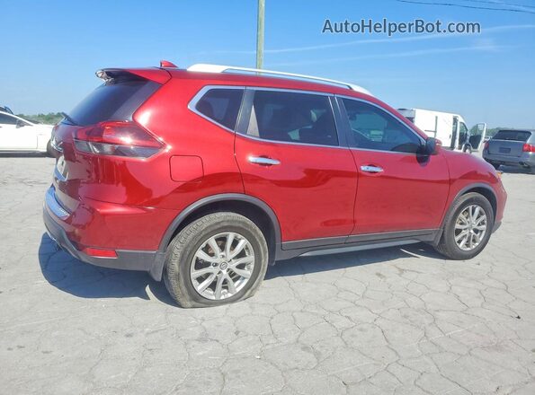 5N1AT2MT2JC804288 2018 NISSAN ROGUE Red Rear right