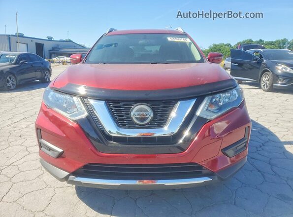 5N1AT2MT2JC804288 2018 NISSAN ROGUE Red Front view