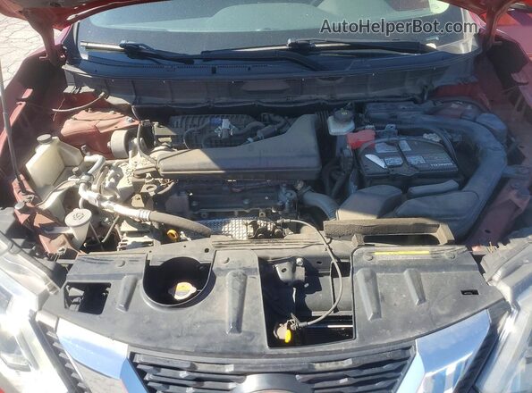 5N1AT2MT2JC804288 2018 NISSAN ROGUE Red Rear interior view