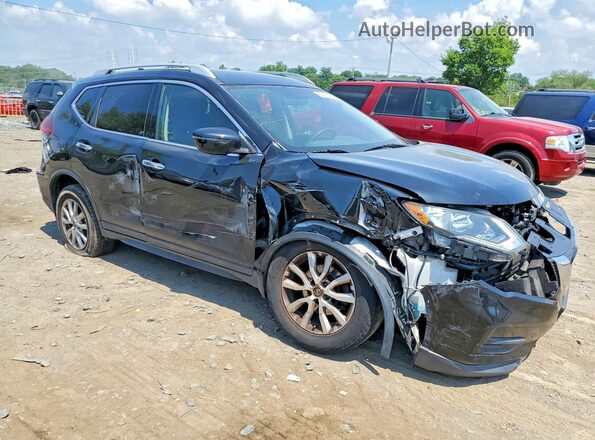 5N1AT2MT2JC810804 2018 NISSAN ROGUE Black Передня права чверть