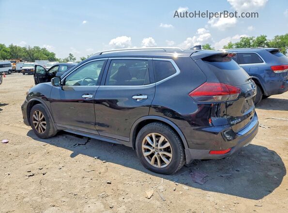 5N1AT2MT2JC810804 2018 NISSAN ROGUE Black Задня ліва чверть