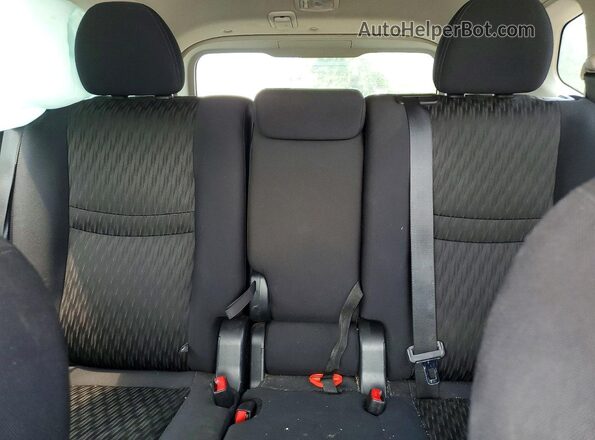 5N1AT2MT2JC825299 2018 NISSAN ROGUE Black Vista de los asientos traseros