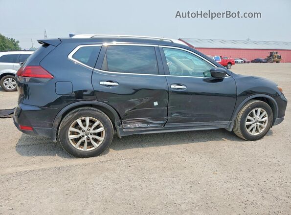 5N1AT2MT2JC825299 2018 NISSAN ROGUE Black Trasero derecho