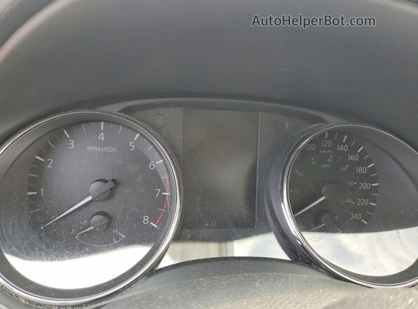 5N1AT2MT2JC825299 2018 NISSAN ROGUE Black Vista del cuadro de instrumentos