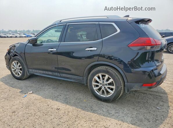 5N1AT2MT2JC825299 2018 NISSAN ROGUE Black Trasero izquierdo