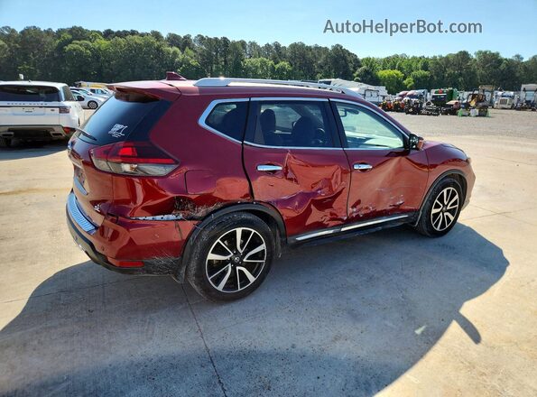 5N1AT2MT2KC705925 2019 NISSAN ROGUE Белый Задняя правая четверть