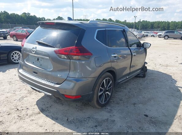 5N1AT2MT2KC763050 2019 NISSAN ROGUE Gray Rear right