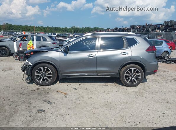 5N1AT2MT2KC763050 2019 NISSAN ROGUE Gray 
