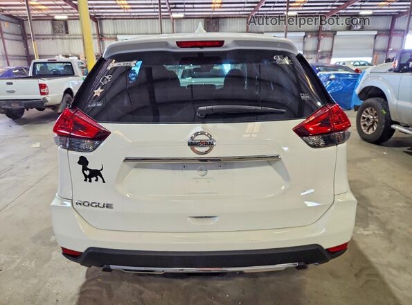5N1AT2MT2KC814191 2019 NISSAN ROGUE Белый Вид сзади