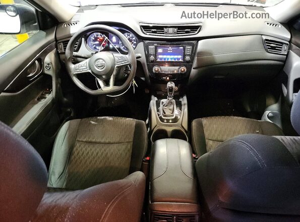 5N1AT2MT2KC814191 2019 NISSAN ROGUE Белый Вид панели приборов