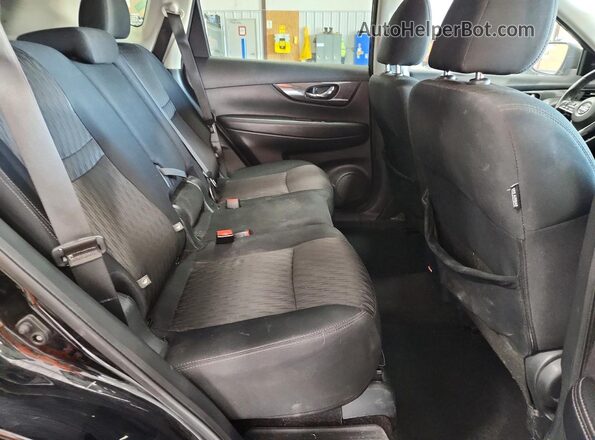 5N1AT2MT2LC711483 2020 NISSAN ROGUE Black Widok tylnych siedzeń