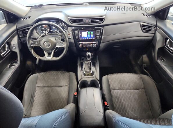 5N1AT2MT2LC711483 2020 NISSAN ROGUE Black Widok deski rozdzielczej