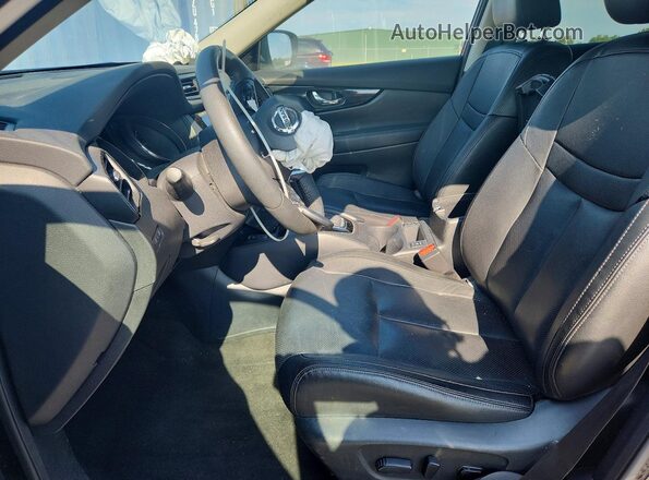 5N1AT2MT2LC766743 2020 NISSAN ROGUE Black Front interior view