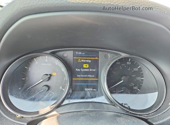 5N1AT2MT2LC766743 2020 NISSAN ROGUE Black Instrument cluster view