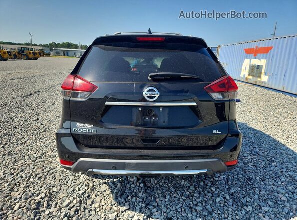 5N1AT2MT2LC766743 2020 NISSAN ROGUE Black Rear view