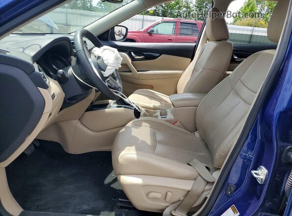 5N1AT2MT2LC803595 2020 NISSAN ROGUE Blue Vista interior delantera