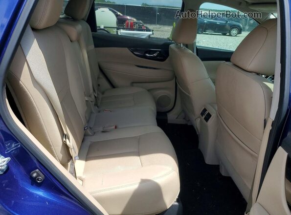 5N1AT2MT2LC803595 2020 NISSAN ROGUE Blue Vista de los asientos traseros