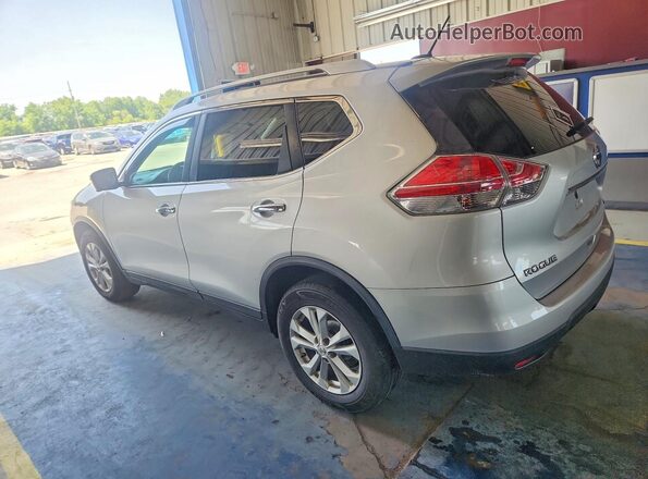5N1AT2MT3GC745888 2016 NISSAN ROGUE Серебряный Задняя левая четверть