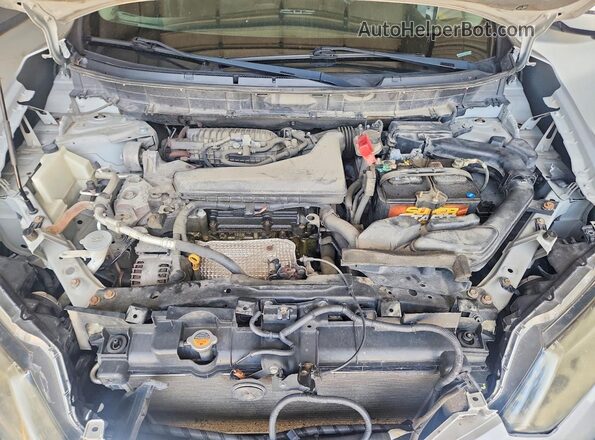 5N1AT2MT3GC745888 2016 NISSAN ROGUE Серебряный Вид подкапотного пространства