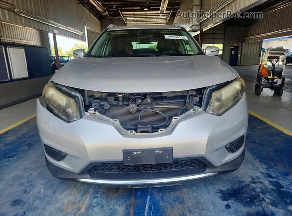 5N1AT2MT3GC745888 2016 NISSAN ROGUE Серебряный Вид спереди