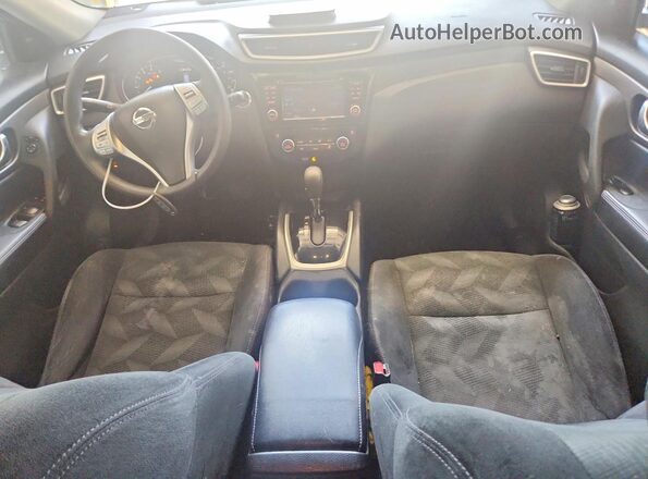 5N1AT2MT3GC745888 2016 NISSAN ROGUE Серебряный Вид панели приборов
