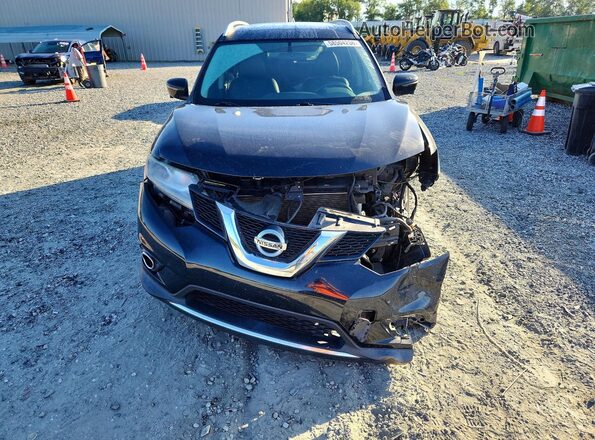 5N1AT2MT3GC791818 2016 NISSAN ROGUE Black წინა ხედი
