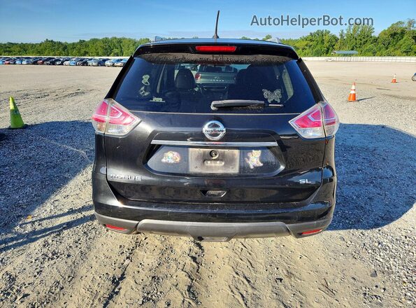 5N1AT2MT3GC791818 2016 NISSAN ROGUE Black უკანა ხედი