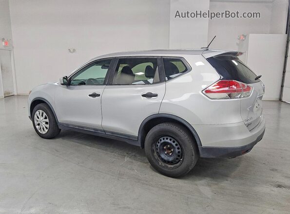 5N1AT2MT3GC795755 2016 NISSAN ROGUE Серебряный Задняя левая четверть
