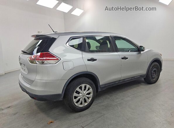 5N1AT2MT3GC795755 2016 NISSAN ROGUE Серебряный Задняя правая четверть