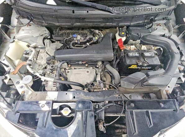 5N1AT2MT3GC795755 2016 NISSAN ROGUE Серебряный Вид подкапотного пространства
