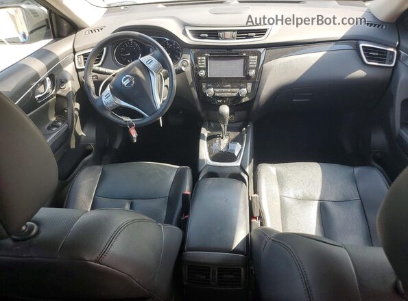 5N1AT2MT3GC915182 2016 NISSAN ROGUE Синий Вид панели приборов
