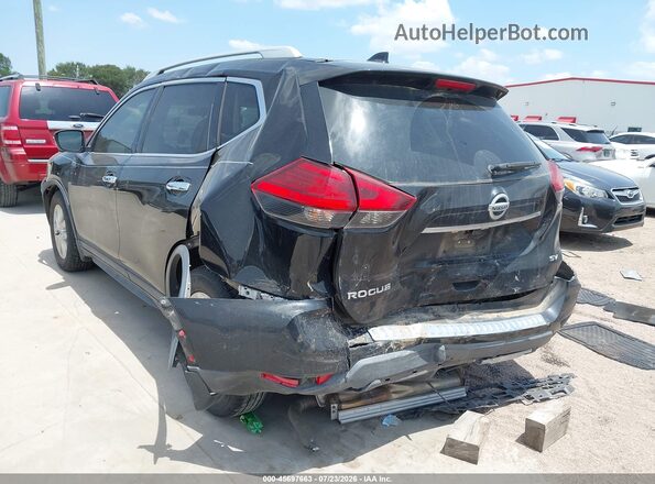 5N1AT2MT3HC752650 2017 NISSAN ROGUE Black Հետևի ձախ