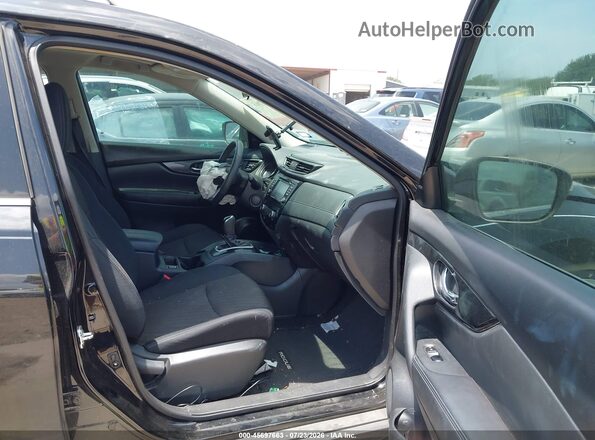 5N1AT2MT3HC752650 2017 NISSAN ROGUE Black Սալոնի դիմացի տեսք