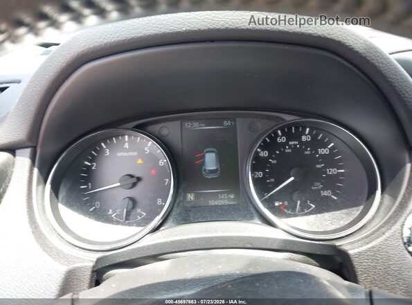 5N1AT2MT3HC752650 2017 NISSAN ROGUE Black Հետևի նստատեղերի տեսք
