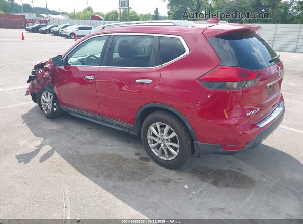 5N1AT2MT3HC876157 2017 NISSAN ROGUE Red Tył lewy