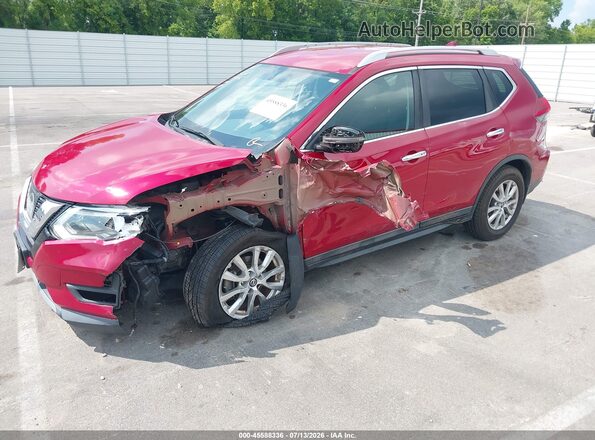 5N1AT2MT3HC876157 2017 NISSAN ROGUE Red Przód lewy