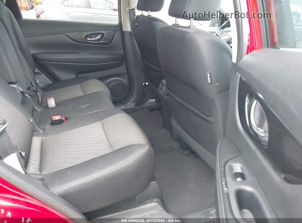 5N1AT2MT3HC876157 2017 NISSAN ROGUE Red Widok naklejki z numerem VIN