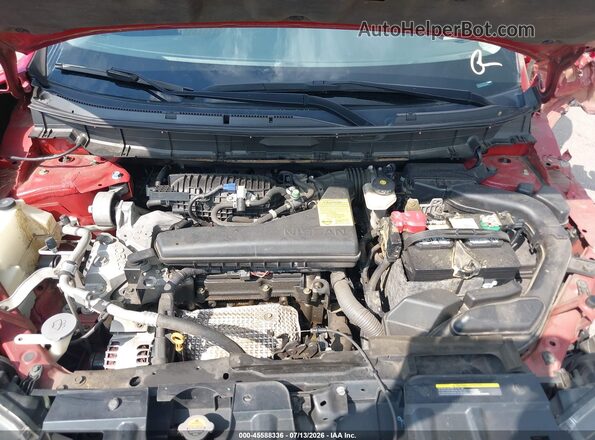 5N1AT2MT3HC876157 2017 NISSAN ROGUE Red Widok z tyłu