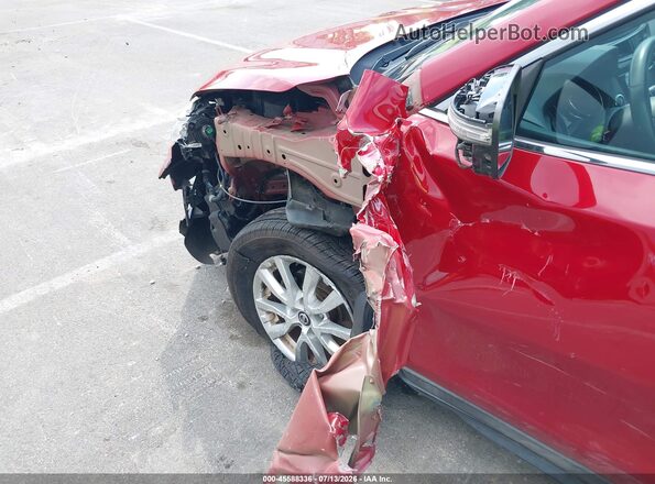 5N1AT2MT3HC876157 2017 NISSAN ROGUE Red Widok z przodu