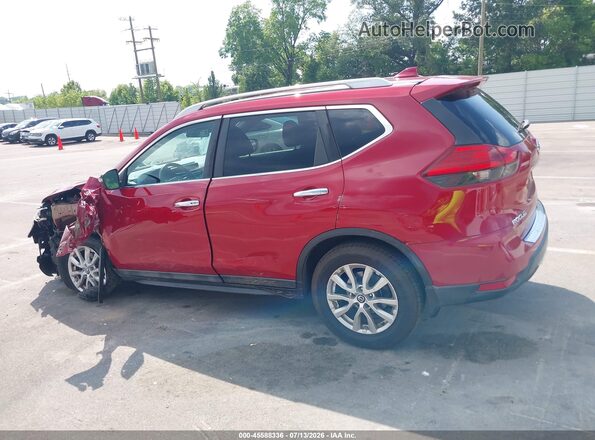 5N1AT2MT3HC876157 2017 NISSAN ROGUE Red Widok wnętrza 360 stopni