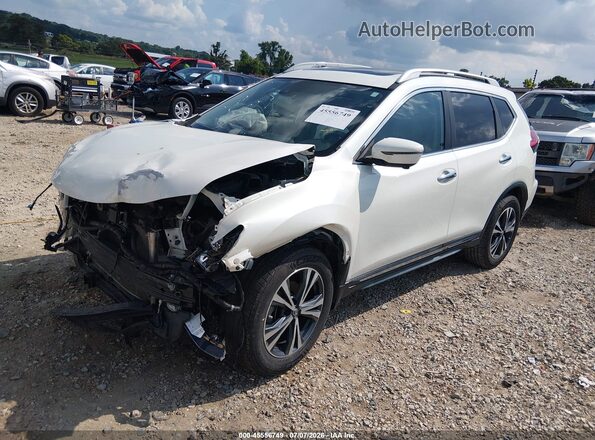 5N1AT2MT3HC886705 2017 NISSAN ROGUE White Front left