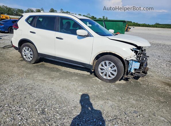 5N1AT2MT3JC701266 2018 NISSAN ROGUE Белый Передняя правая четверть